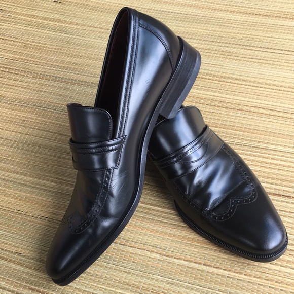 Johnston & Murphy Mens Black Dress Shoes Size 9.5M main image 10